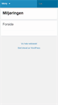 Mobile Screenshot of miljoringen.no